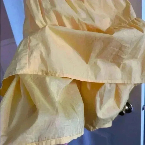 Banana republic yellow midi dress. Fully ligned. Spring/summer season start - Picture 9 of 9